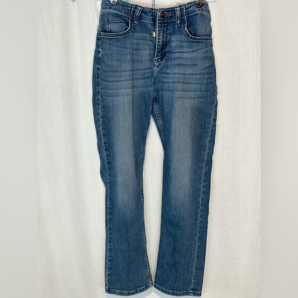 LEE Extreme Comfort Womens Jeans 28x28 - Performance Adjust Waist Stretch -BLUE - Picture 1 of 12